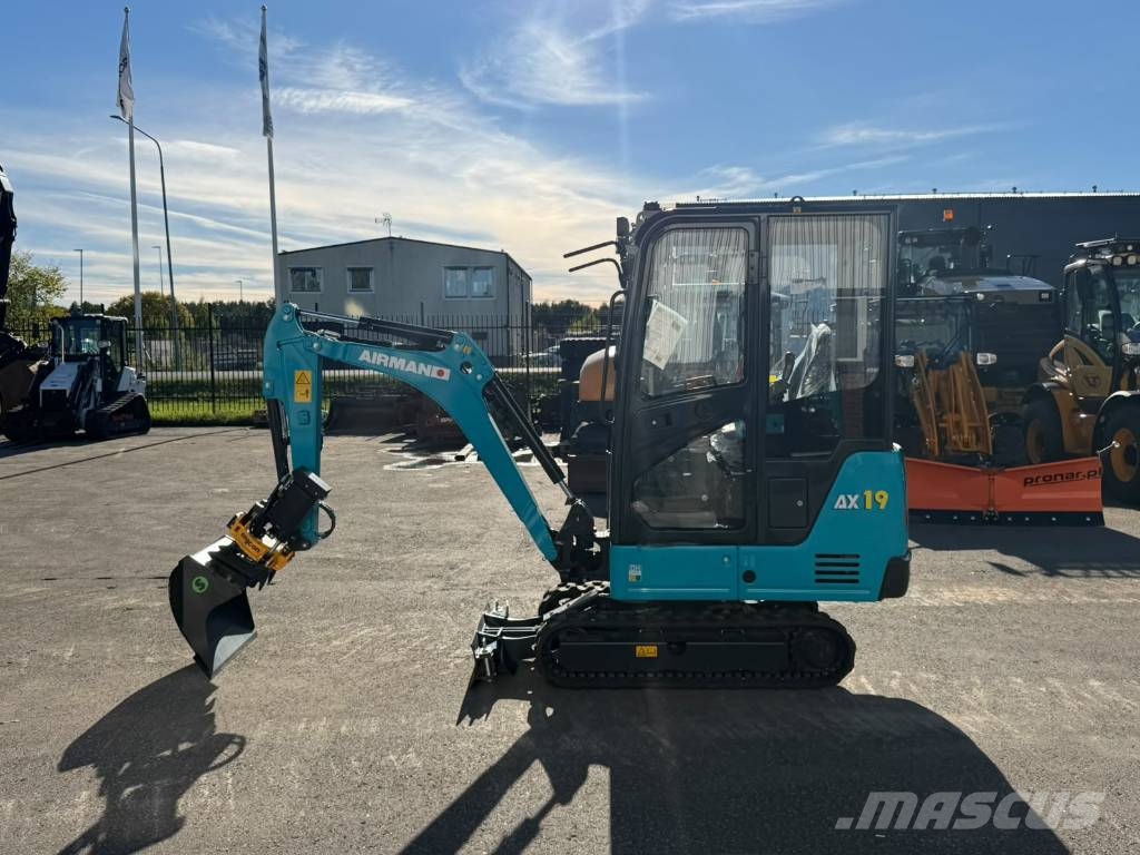 Airman AX 19 U Minigrävare < 7t
