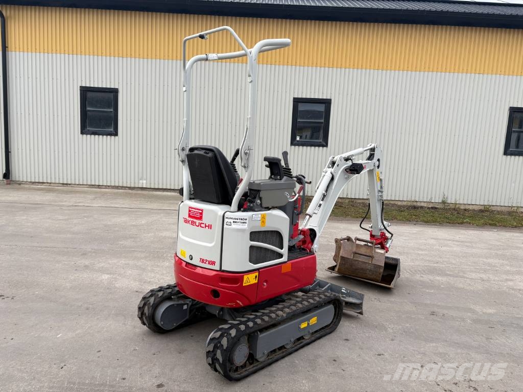 Takeuchi TB210R minigrävare, endast 200 tim Mini excavators < 7t (Mini diggers)