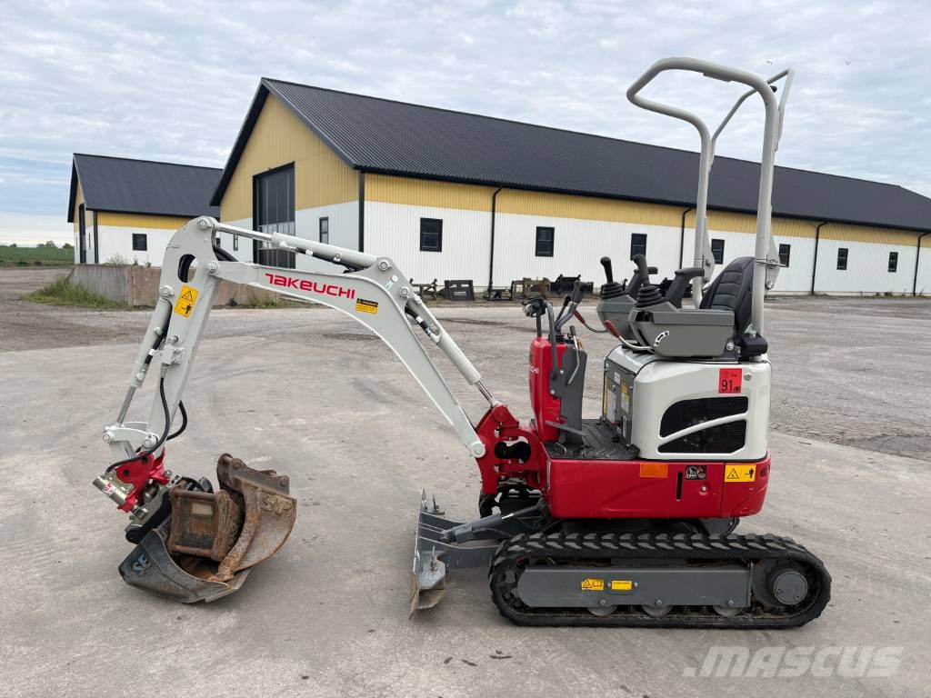 Takeuchi TB210R minigrävare, endast 200 tim Mini excavators < 7t (Mini diggers)
