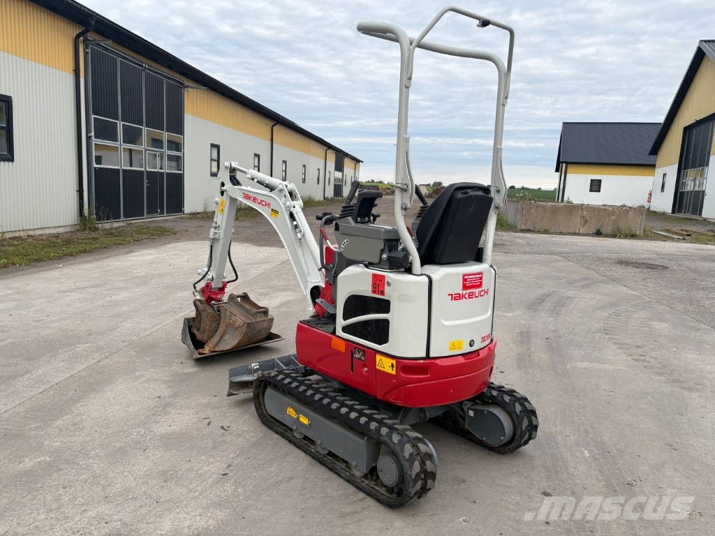 Takeuchi TB210R minigrävare, endast 200 tim Mini excavators < 7t (Mini diggers)