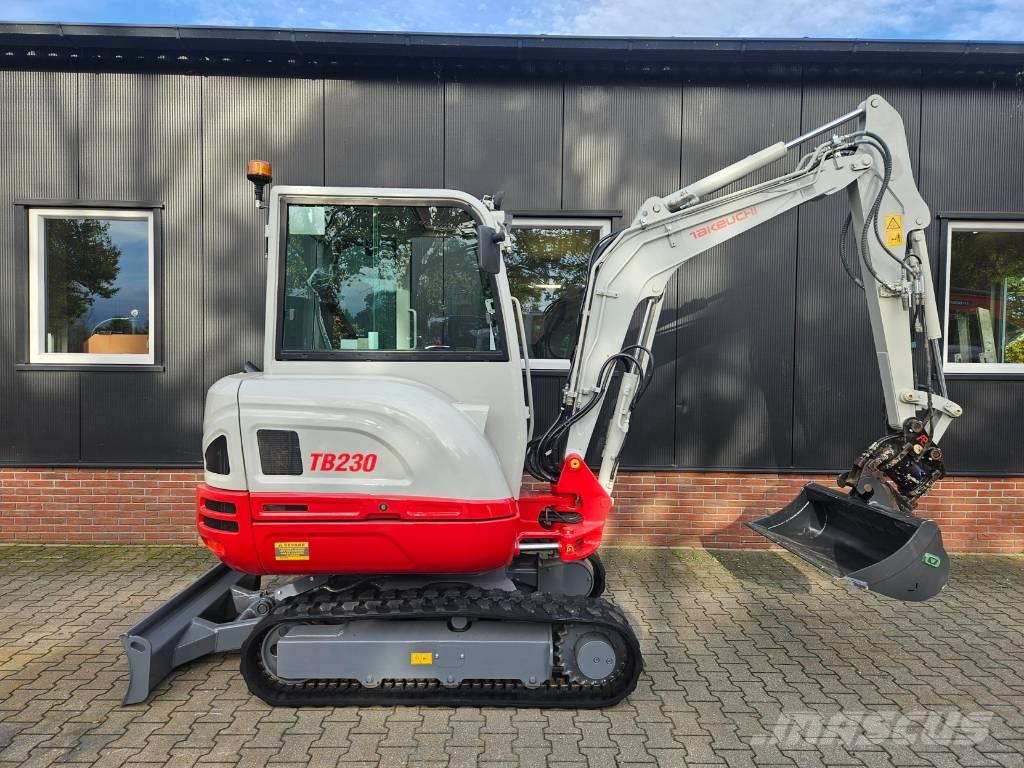 Takeuchi TB 230 Mini ekskavatoriai < 7 t