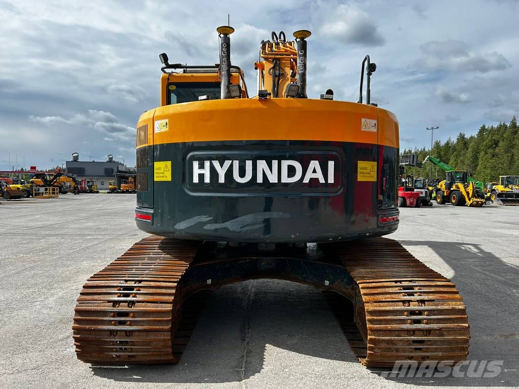 Hyundai Robex 235 LCR-9 A / Pyörittäjä, 3D, Rasvari! Raupenbagger