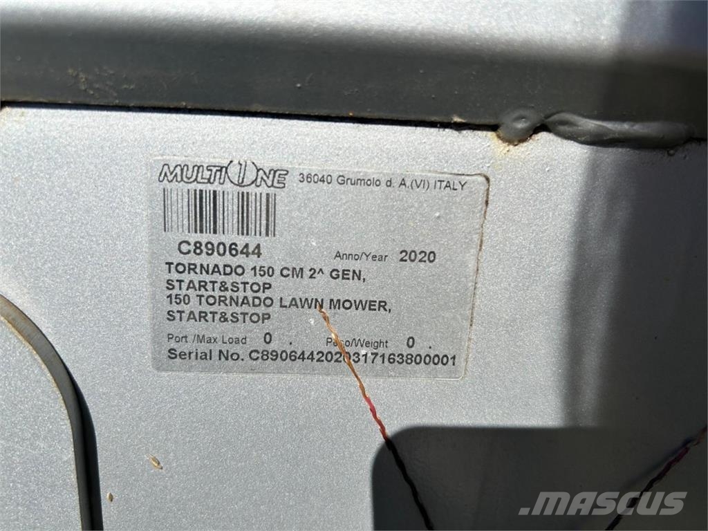 Multione Tornado Rasenmäher 150 CM 2 其他農業機械