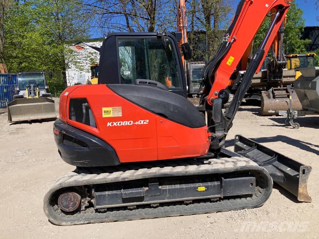 Kubota Kompaktbagger KX080-4 alpha 2 Pásové rýpadlá