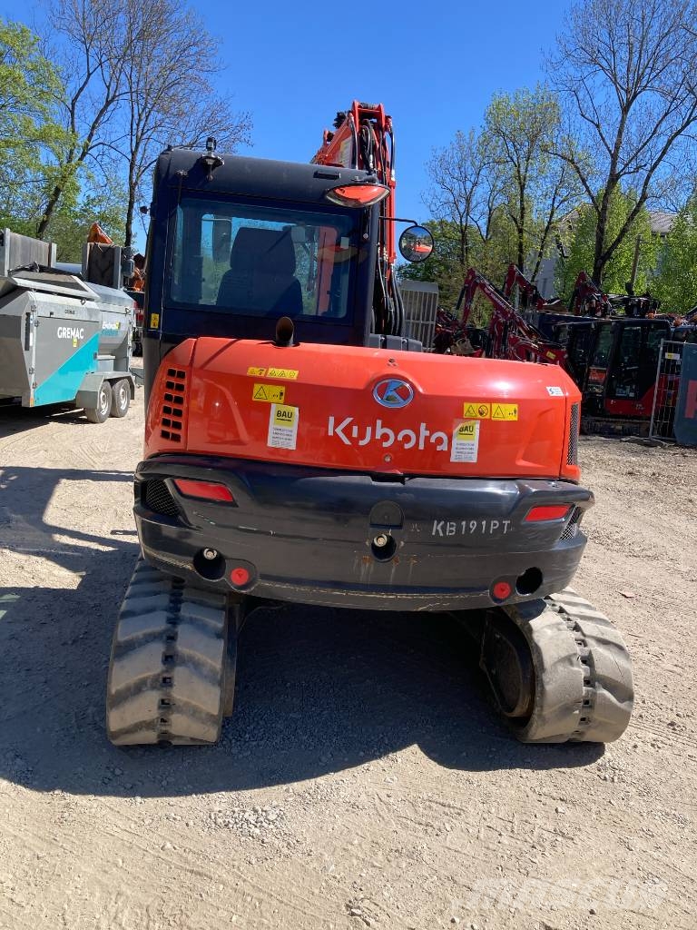 Kubota Kompaktbagger KX080-4 alpha 2 Pásové rýpadlá