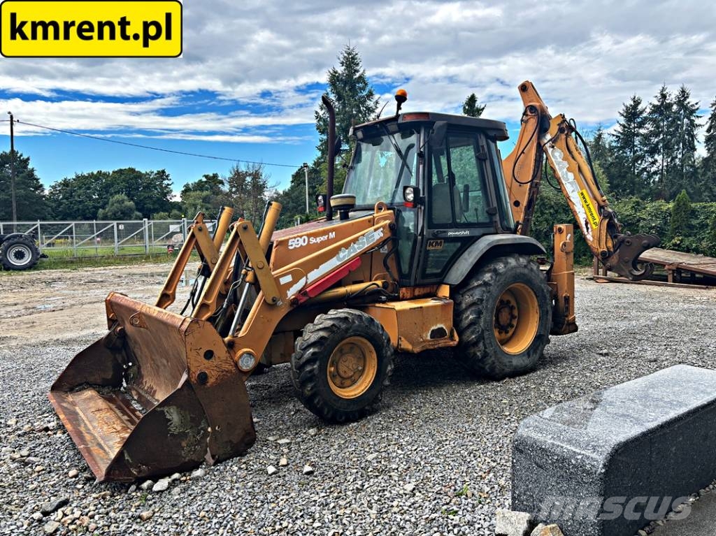 CASE 590 SUPER M KOPARKO-ŁADOWARKA 2003R | JCB 4CX, 4CX Ekskavatori-iekrāvēji