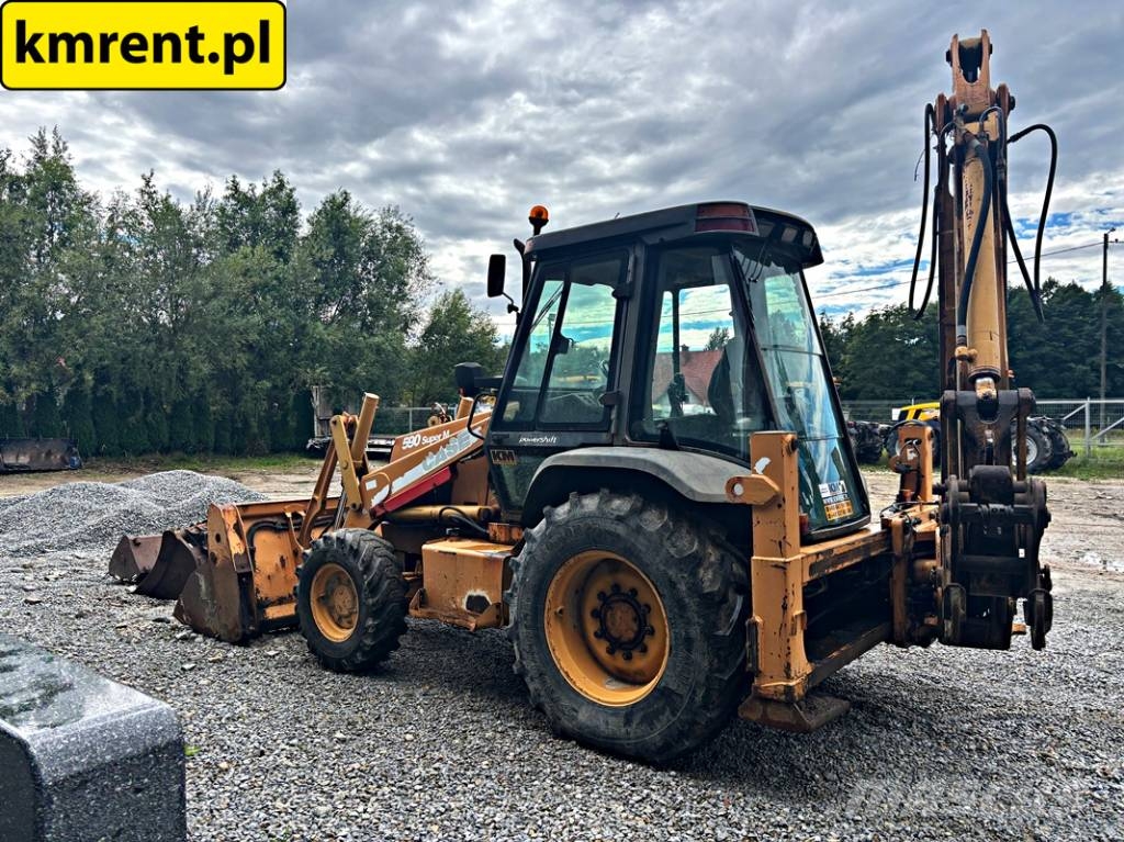 CASE 590 SUPER M KOPARKO-ŁADOWARKA 2003R | JCB 4CX, 4CX Ekskavatori-iekrāvēji