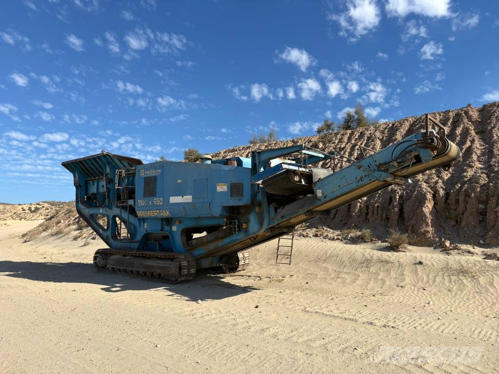 Terex Pegson 1165 Premiertrack Mobil törőgépek