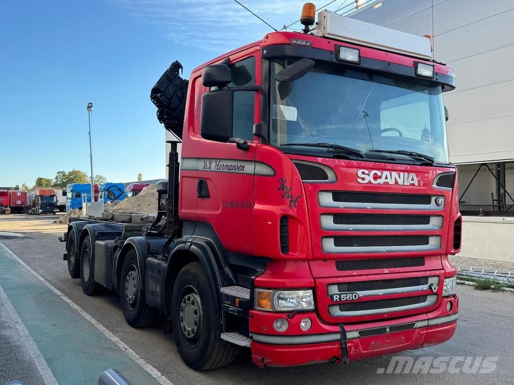 Scania R560 8X2 + HIAB 166E 4 HIPRO + REMOTE CONTROL + CA Krokbil
