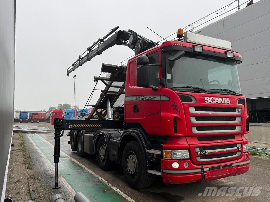 Scania R560 8X2 + HIAB 166E 4 HIPRO + REMOTE CONTROL + CA Krokbil