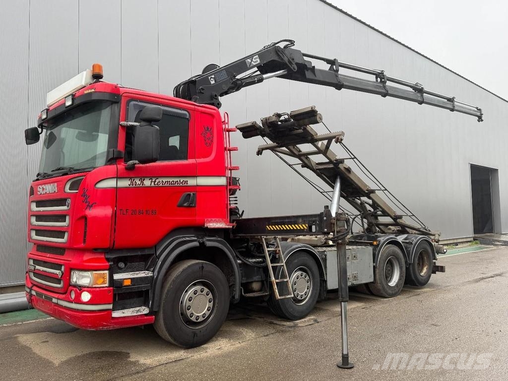 Scania R560 8X2 + HIAB 166E 4 HIPRO + REMOTE CONTROL + CA Krokbil