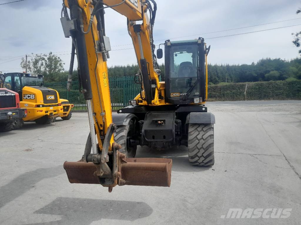 JCB Hydradig HD110 Gumikerekes kotrók