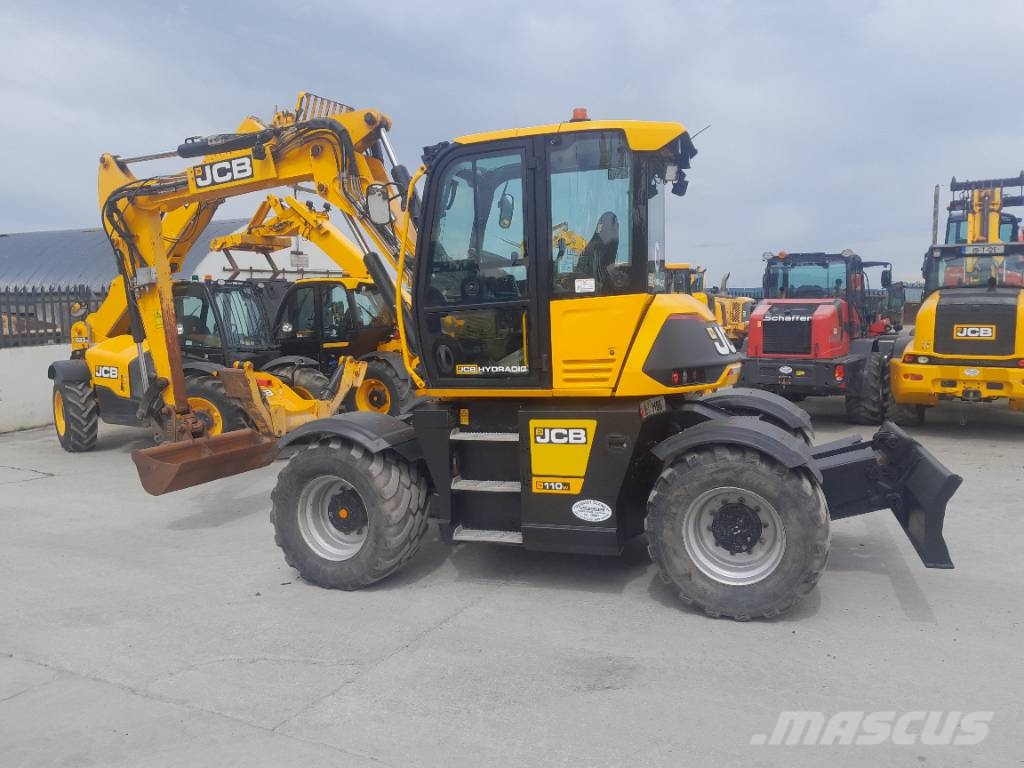 JCB Hydradig HD110 Gumikerekes kotrók