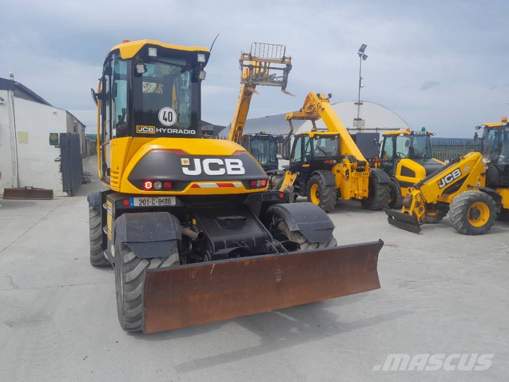JCB Hydradig HD110 Gumikerekes kotrók