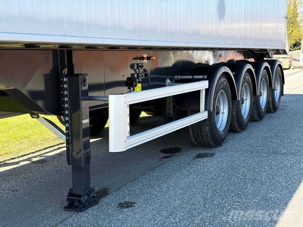 AMT TKL400 4-akslet 60 m3 letvægts tiptrailer نصف مقطورات قلابة