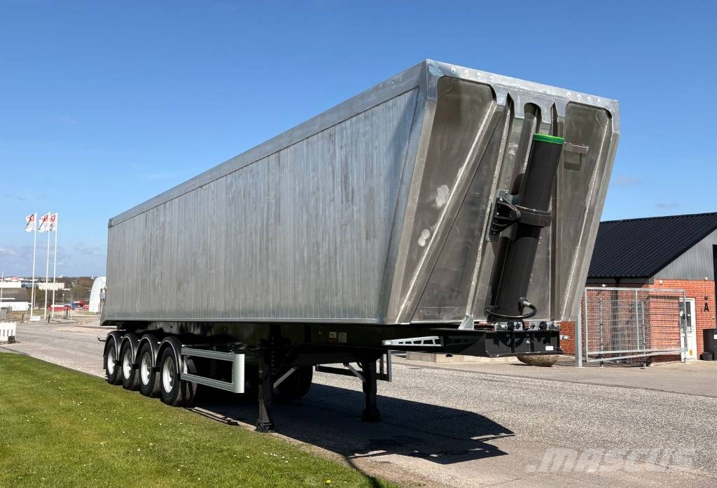 AMT TKL400 4-akslet 60 m3 letvægts tiptrailer نصف مقطورات قلابة