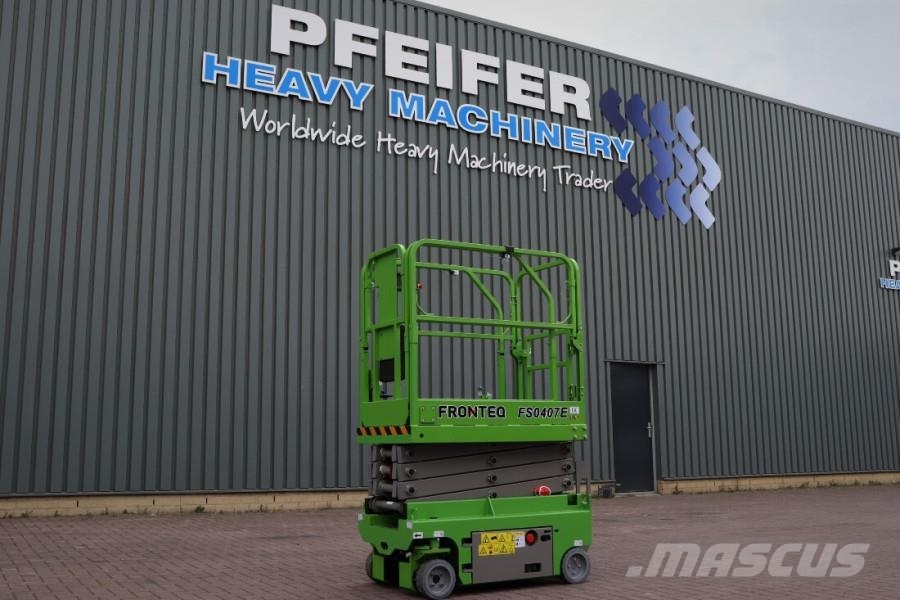 Fronteq FS0407E New, CE Declaration, 6m Working Height, 23 Makasli platformlar