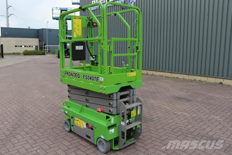 Fronteq FS0407E New, CE Declaration, 6m Working Height, 23 Makasli platformlar
