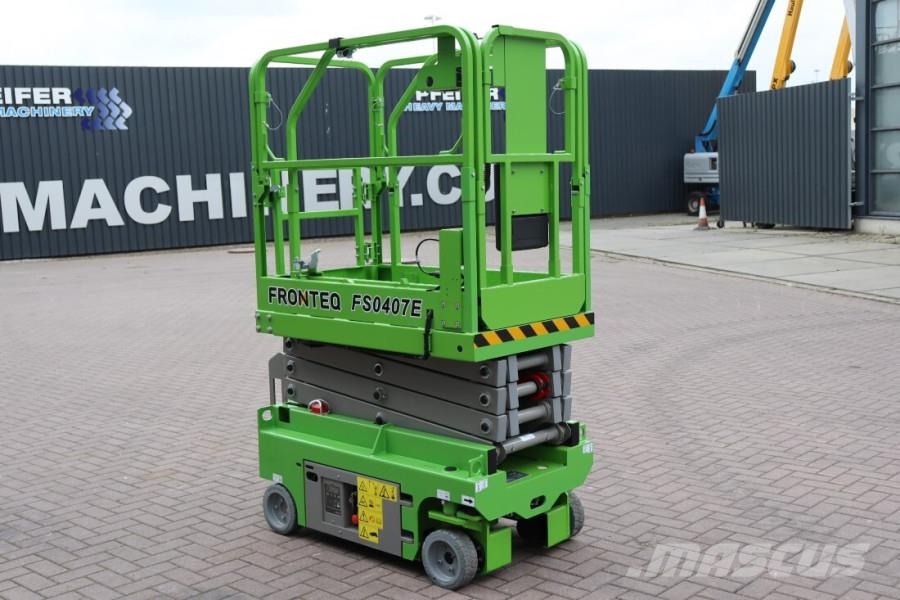 Fronteq FS0407E New, CE Declaration, 6m Working Height, 23 Makasli platformlar