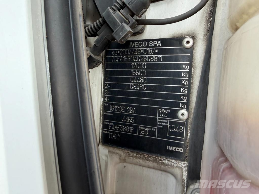 Iveco EuroCargo 120 E22 4x2 Chassis Euro 5 EEV *NL-Truck Fülkés alváz