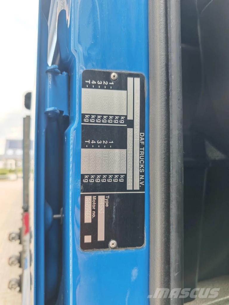 DAF XF 480 6x2 + FVG FS 4 Pieces! مركبات النقل