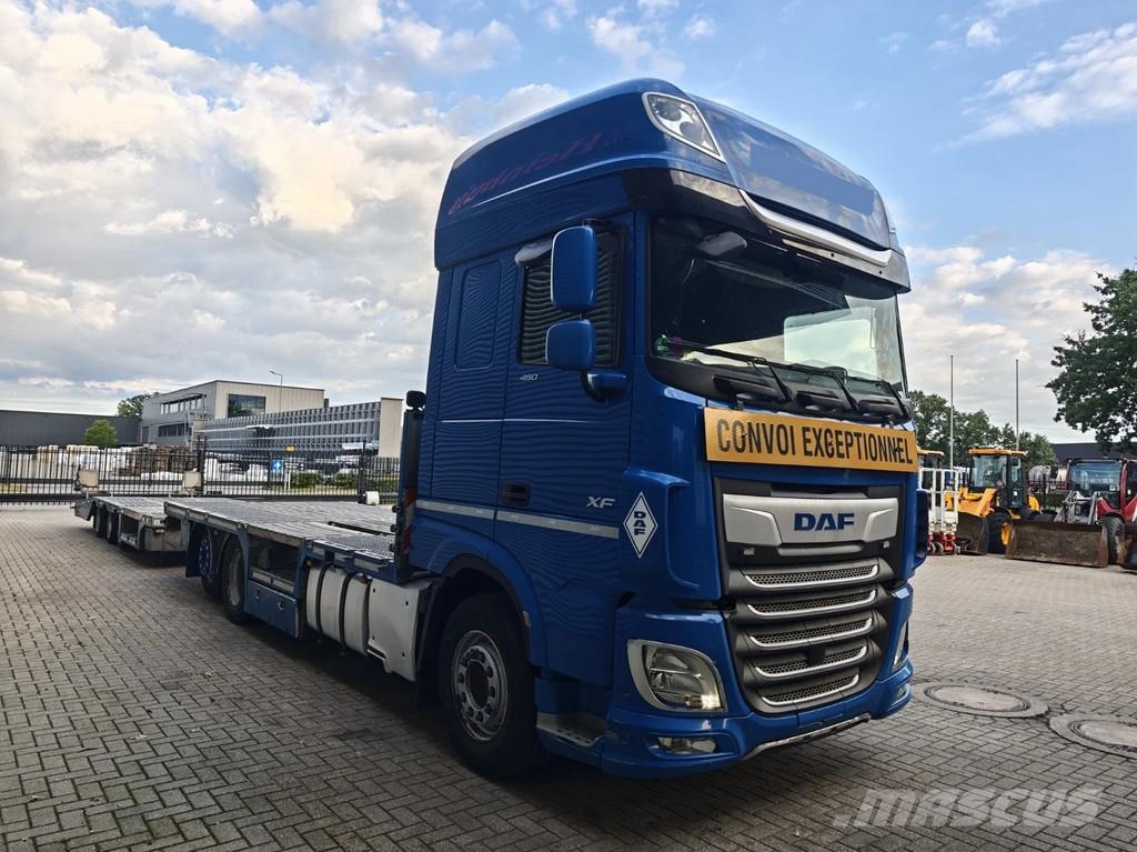 DAF XF 480 6x2 + FVG FS 4 Pieces! مركبات النقل