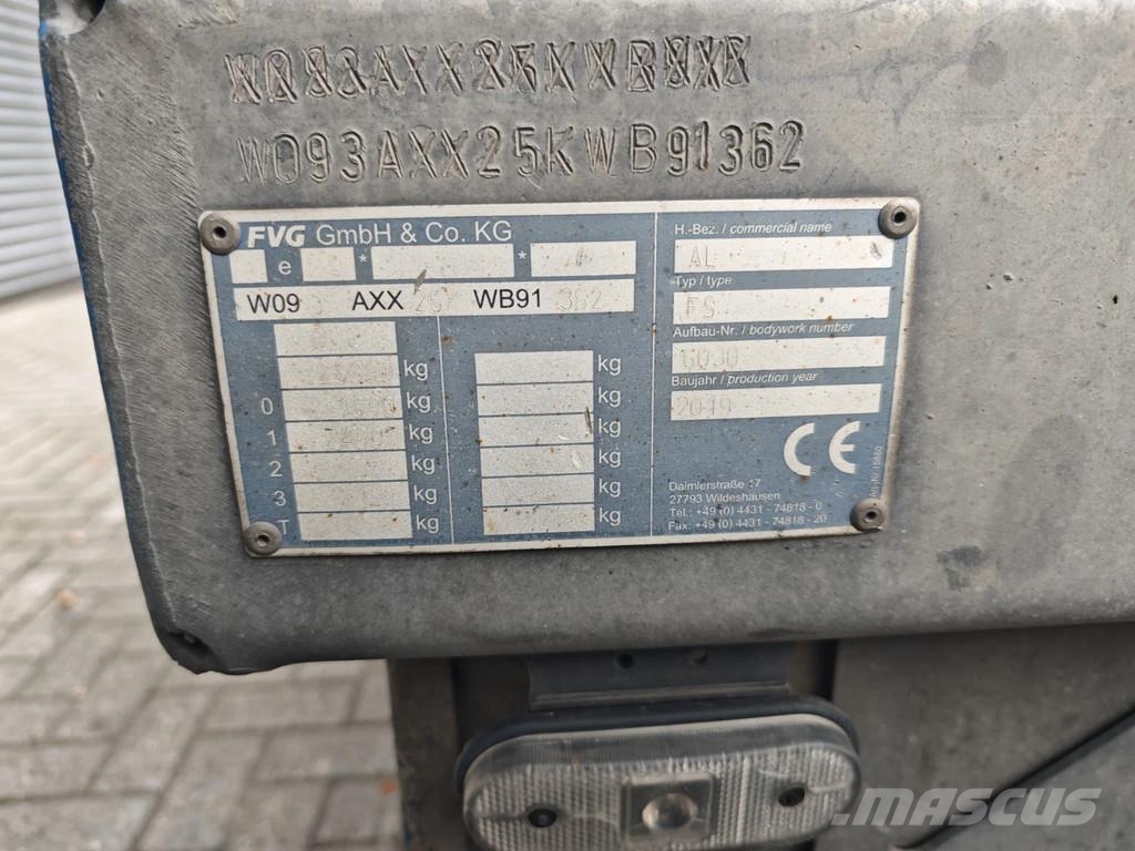 DAF XF 480 6x2 + FVG FS 4 Pieces! مركبات النقل