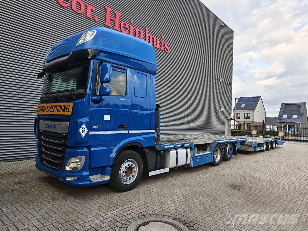 DAF XF 480 6x2 + FVG FS 4 Pieces! مركبات النقل