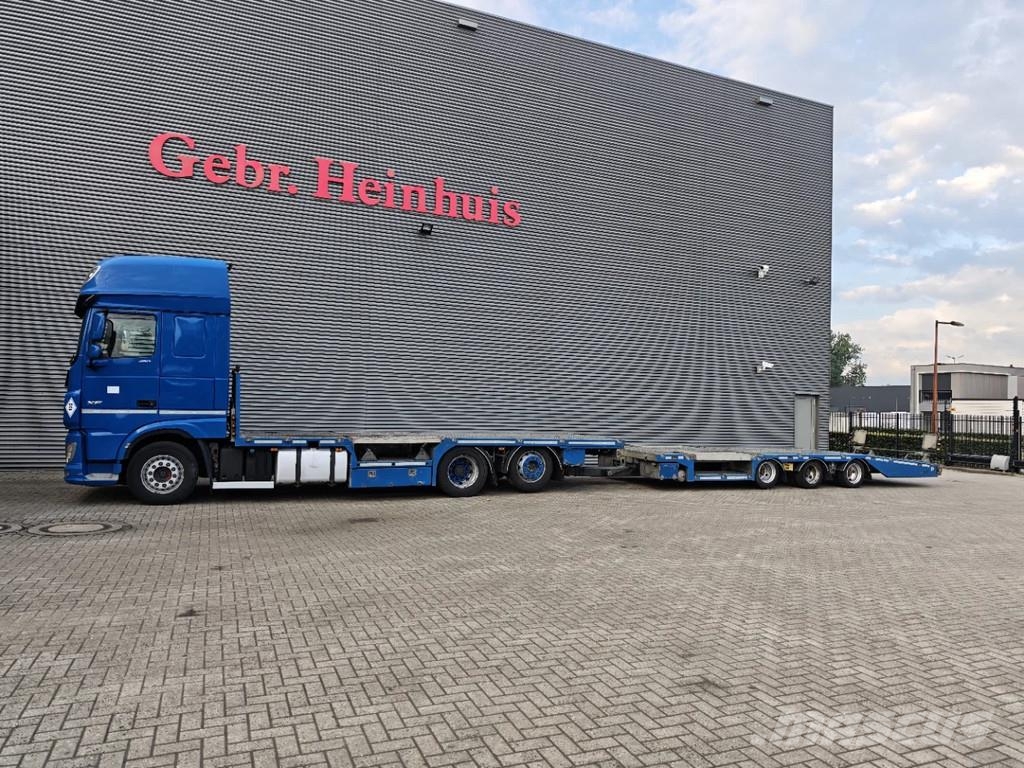DAF XF 480 6x2 + FVG FS 4 Pieces! مركبات النقل