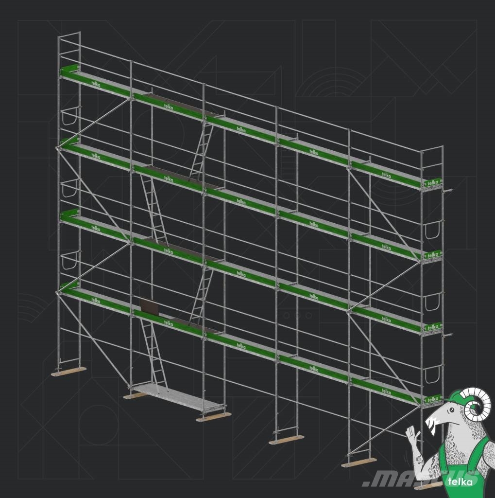 150m2 PIN74 Scaffolding Gerüst échafaudage Skela Pastolių įrengimai