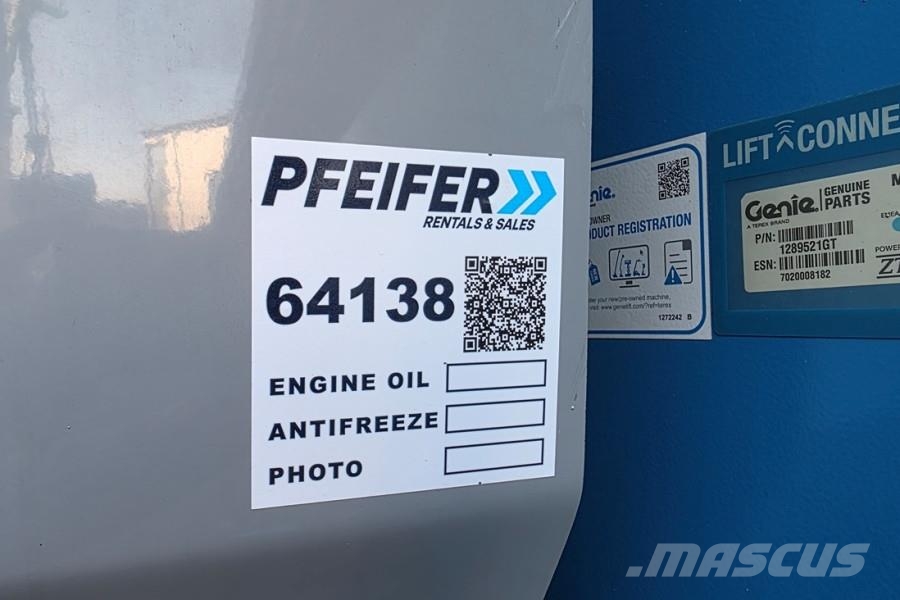 Genie S85XC Valid inspection, Diesel, 4x4 Drive, 28m Wor 견인식 전동이동 리프트