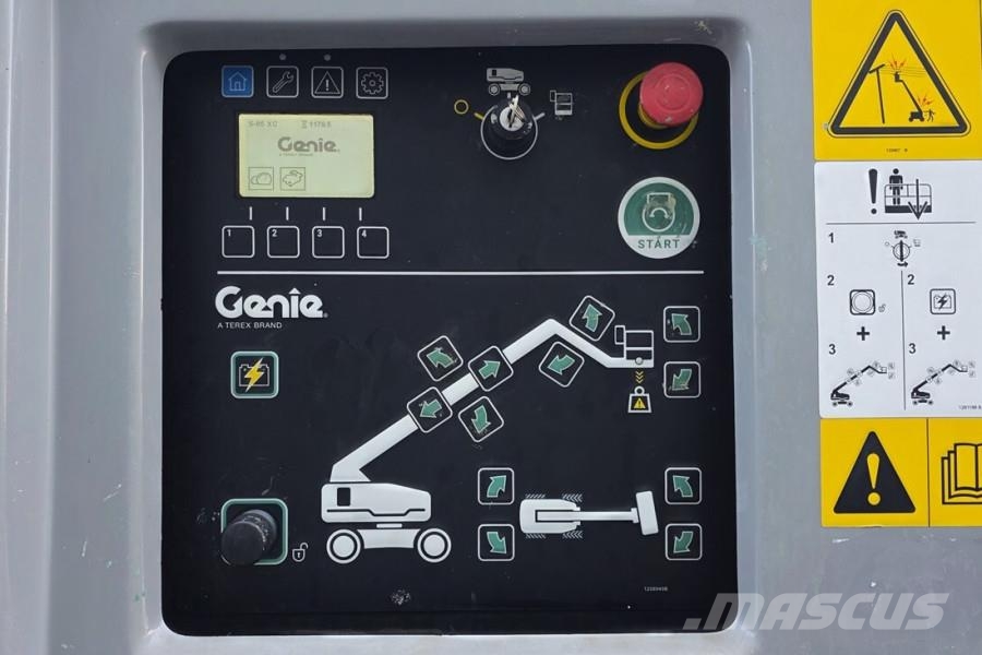 Genie S85XC Valid inspection, Diesel, 4x4 Drive, 28m Wor 견인식 전동이동 리프트