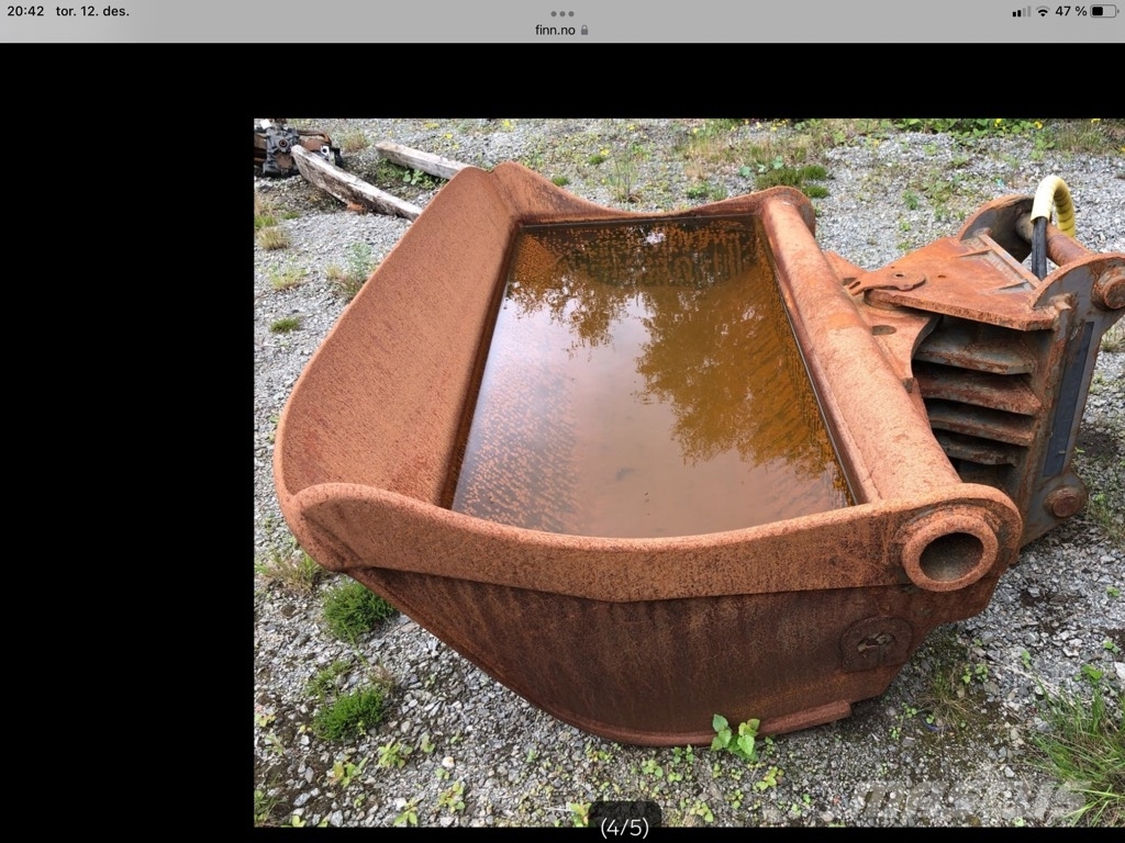 Gjerstad Skuffe Gjerstad Hydraulisk Pusse skuffe. S70 Žlice