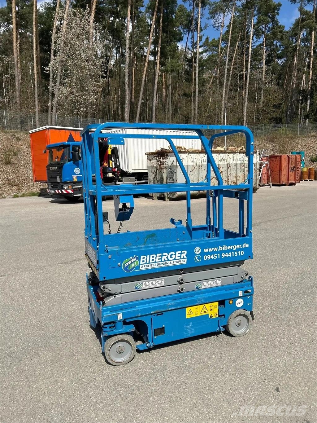 Genie GS 1432m Šķerveida pacēlāji