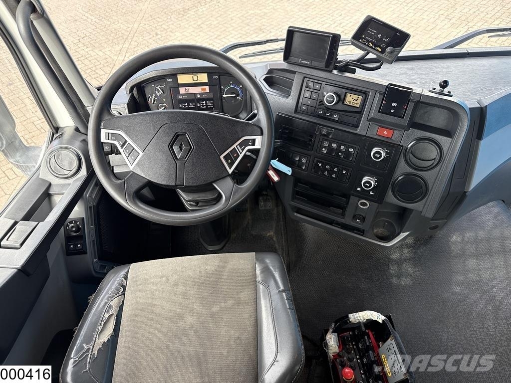 Renault K 380 6x4, EURO 6, Palfinger, Remote Camiones de cama baja