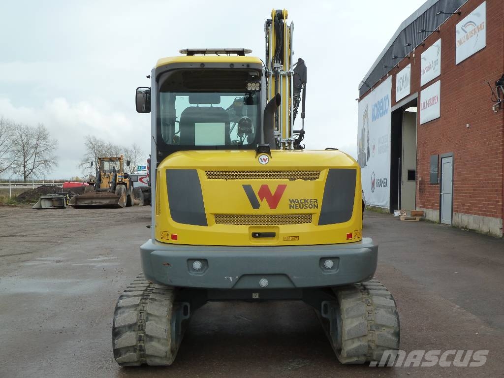 Wacker Neuson ET90 / Engcon EC209 m. grip, Centralsmörjning Escavatori medi 7t - 12t