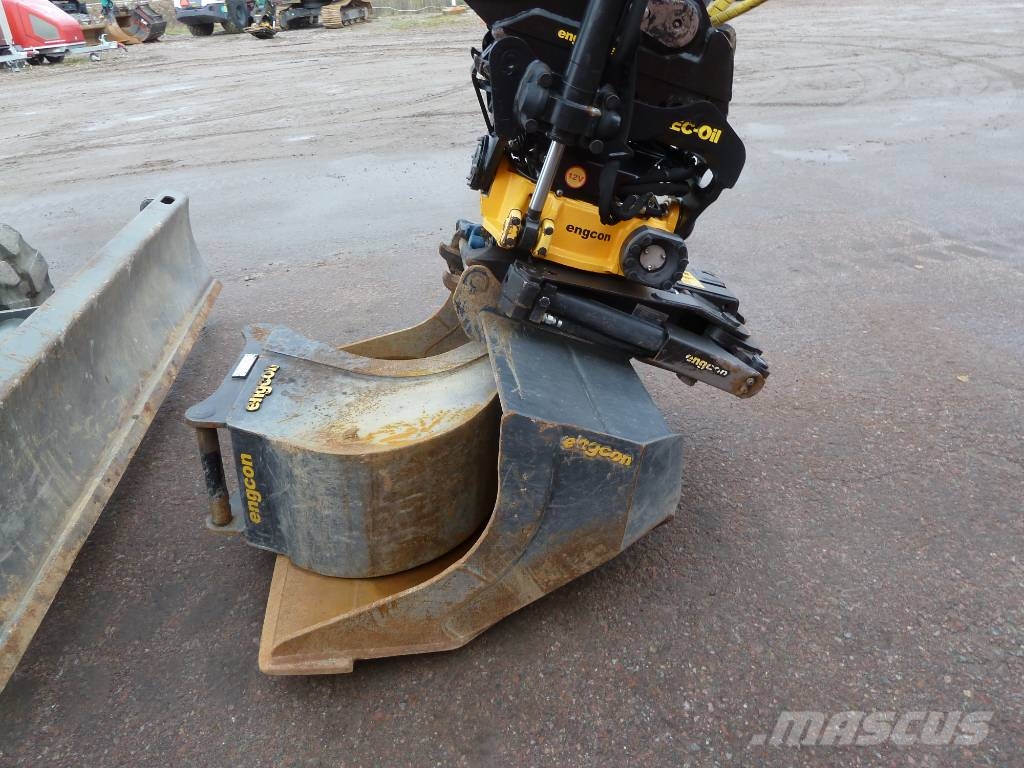 Wacker Neuson ET90 / Engcon EC209 m. grip, Centralsmörjning Escavatori medi 7t - 12t
