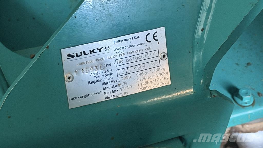 Sulky OPTILINE MP مثاقيب مدمجة