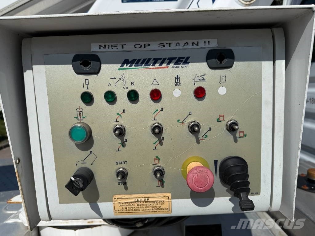 Multitel MT 204 Iveco Autohoogwerker 20m Euro 6 المنصات الهوائية المثبتة على شاحنة
