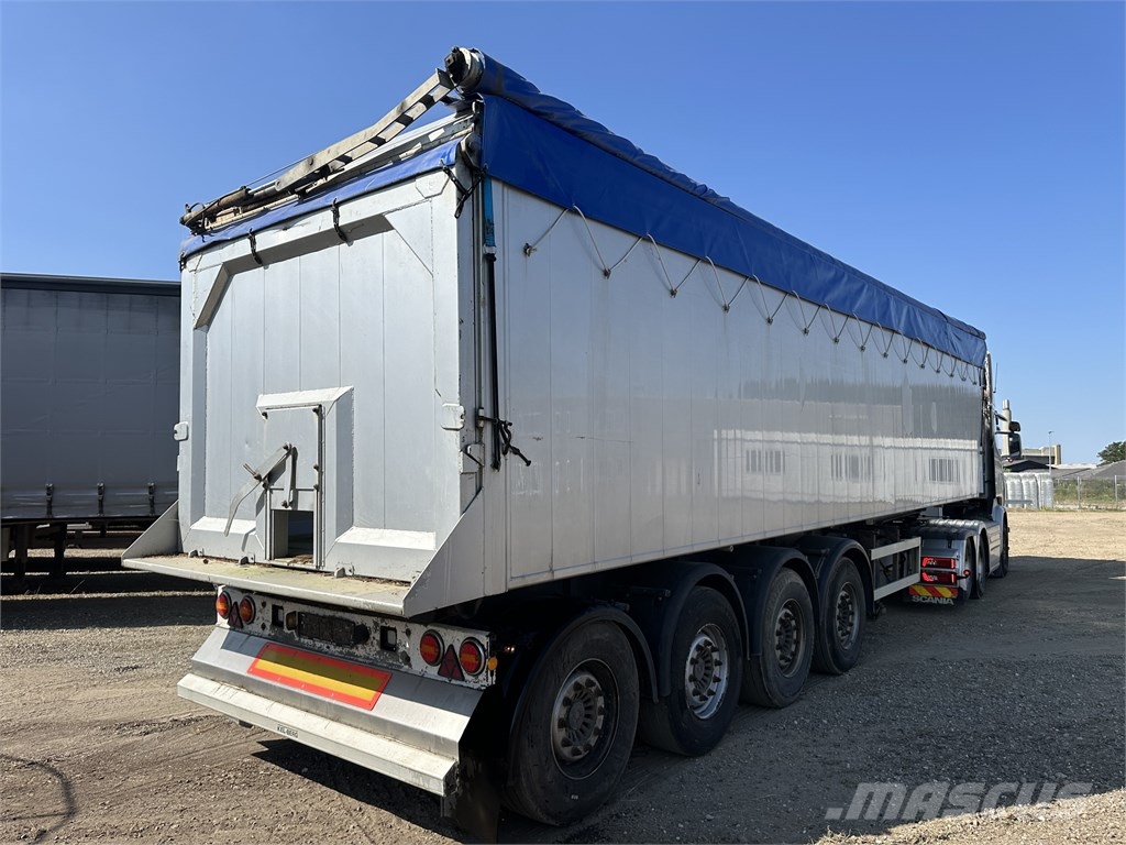 Kel-Berg 60m3 tiptrailer med aut. presenning Semirremolques de volteo
