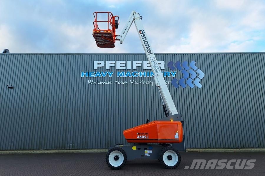 Snorkel 460SJ Valid Inspection, CE, Diesel, 4x4 Drive, 16m Telescoophoogwerkers