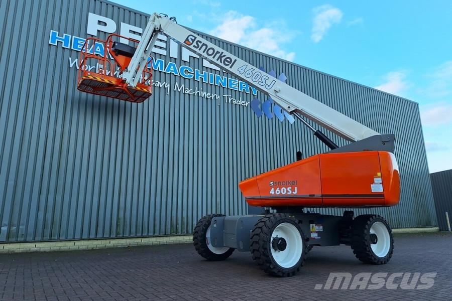 Snorkel 460SJ Valid Inspection, CE, Diesel, 4x4 Drive, 16m Telescoophoogwerkers