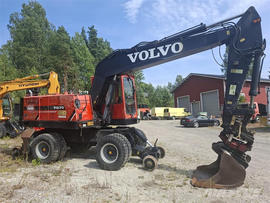 Volvo Åkerman EW200 Колесни екскаватори