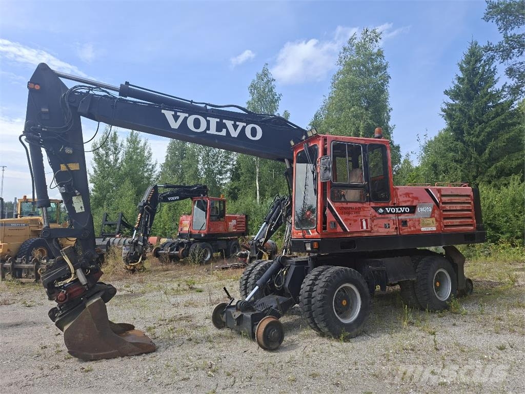 Volvo Åkerman EW200 Колесни екскаватори