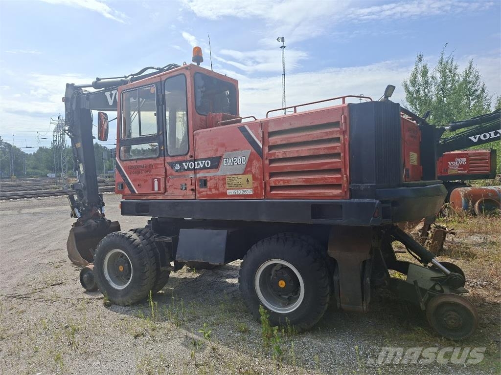 Volvo Åkerman EW200 Колесни екскаватори