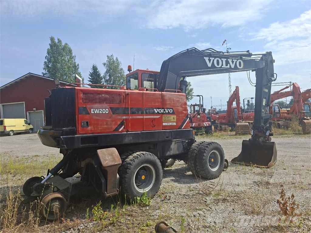 Volvo Åkerman EW200 Колесни екскаватори
