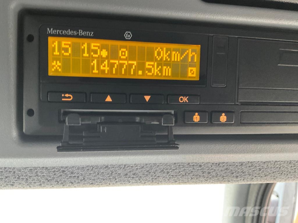 Mercedes-Benz ATEGO 1523 Faun VIAJET 6 R/HS Wegdekreiniger Just Φορτηγά σκούπες