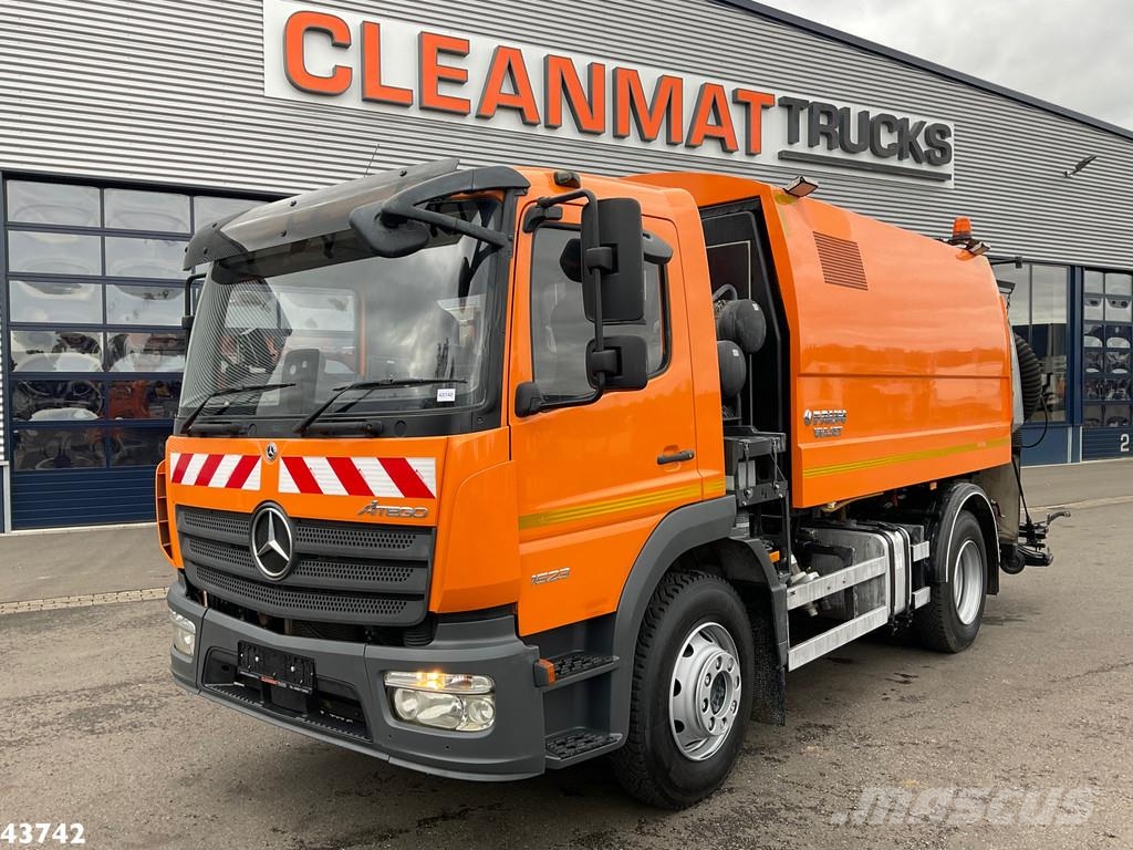 Mercedes-Benz ATEGO 1523 Faun VIAJET 6 R/HS Wegdekreiniger Just Φορτηγά σκούπες