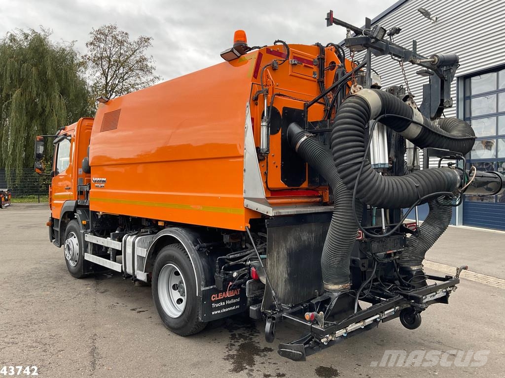 Mercedes-Benz ATEGO 1523 Faun VIAJET 6 R/HS Wegdekreiniger Just Φορτηγά σκούπες