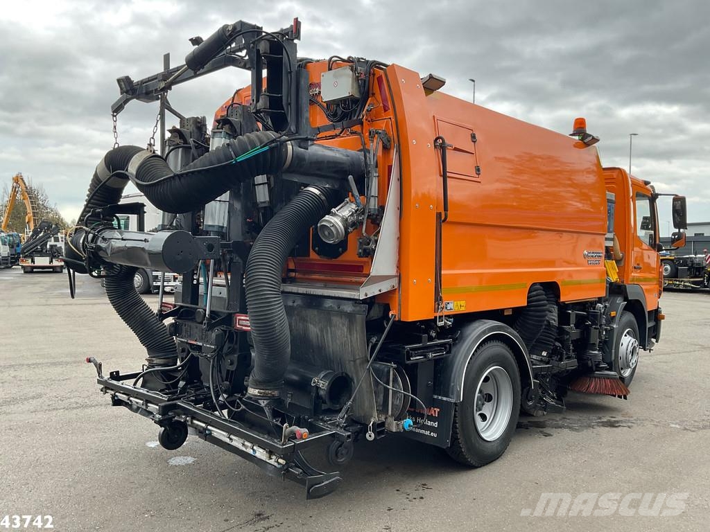 Mercedes-Benz ATEGO 1523 Faun VIAJET 6 R/HS Wegdekreiniger Just Φορτηγά σκούπες
